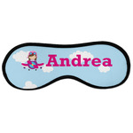 Airplane & Girl Pilot Sleeping Eye Masks - Large (Personalized)