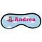 Airplane & Girl Pilot Sleeping Eye Masks - Large (Personalized)