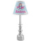 Airplane & Girl Pilot Small Chandelier Lamp - LIFESTYLE (on candle stick)