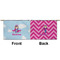Airplane & Girl Pilot Small Zipper Pouch Approval (Front and Back)