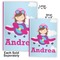 Airplane & Girl Pilot Soft Cover Journal - Compare