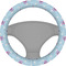 Airplane & Girl Pilot Steering Wheel Cover (Personalized)