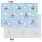 Airplane & Girl Pilot Tissue Paper - Heavyweight - Small - Front & Back