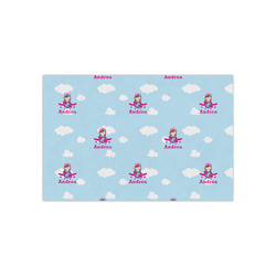 Airplane & Girl Pilot Small Tissue Papers Sheets - Heavyweight (Personalized)
