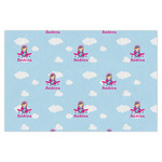 Airplane & Girl Pilot Tissue Paper Sheets - X-Large - Heavyweight (Personalized)