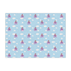 Airplane & Girl Pilot Large Tissue Papers Sheets - Lightweight (Personalized)