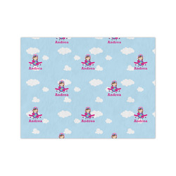 Airplane & Girl Pilot Medium Tissue Papers Sheets - Lightweight (Personalized)