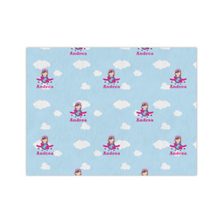 Airplane & Girl Pilot Tissue Paper Sheets - Medium - Lightweight (Personalized)