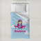 Airplane & Girl Pilot Toddler Duvet Cover w/ Name or Text