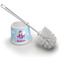 Airplane & Girl Pilot Toilet Brush (Personalized)