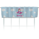 Airplane & Girl Pilot Valance (Personalized)