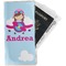 Airplane & Girl Pilot Travel Document Holder