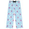 Airplane & Girl Pilot Womens Pajama Pants - 2XL (Personalized)