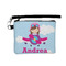 Airplane & Girl Pilot Wristlet ID Cases - Front