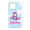 Airplane & Girl Pilot iPhone 13 Case - Back