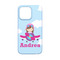 Airplane & Girl Pilot iPhone 13 Mini Case - Back