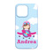 Airplane & Girl Pilot iPhone 13 Pro Case - Back