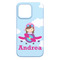Airplane & Girl Pilot iPhone 13 Pro Max Case - Back