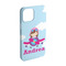 Airplane & Girl Pilot iPhone Case - Plastic - iPhone 15 (Personalized)