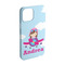 Airplane & Girl Pilot iPhone 15 Pro Case - Angle