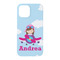 Airplane & Girl Pilot iPhone 15 Pro Case - Back