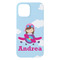 Airplane & Girl Pilot iPhone 15 Pro Max Case - Back