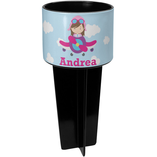 Airplane & Girl Pilot spiker_black_apvl