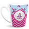 Airplane Theme - for Girls 12 Oz Latte Mug - Front Full