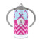Airplane Theme - for Girls 12 oz Stainless Steel Sippy Cups - FRONT