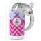 Airplane Theme - for Girls 12 oz Stainless Steel Sippy Cups - Top Off