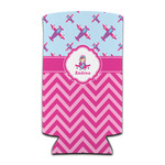 Airplane Theme - for Girls Can Cooler (tall 12 oz) (Personalized)