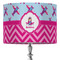 Airplane Theme - for Girls 16" Drum Lampshade - ON STAND (Fabric)