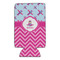 Airplane Theme - for Girls 16oz Can Sleeve - Set of 4 - FRONT
