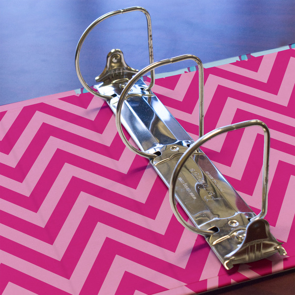 Airplane Theme - for Girls 3 Ring Binders - Full Wrap - 3" - DETAIL