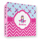 Airplane Theme - for Girls 3 Ring Binders - Full Wrap - 3" - FRONT