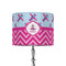 Airplane Theme - for Girls 8" Drum Lampshade - ON STAND (Fabric)