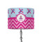 Airplane Theme - for Girls 8" Drum Lamp Shade - Fabric (Personalized)