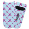 Airplane Theme - for Girls Adult Ankle Socks - Single Pair - Front and Back
