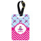 Airplane Theme - for Girls Aluminum Luggage Tag (Personalized)