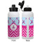 Airplane Theme - for Girls Aluminum Water Bottle - White APPROVAL