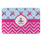 Airplane Theme - for Girls Anti-Fatigue Kitchen Mat (Personalized)