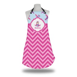 Airplane Theme - for Girls Apron w/ Name or Text