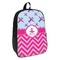 Airplane Theme - for Girls Backpack - angled view