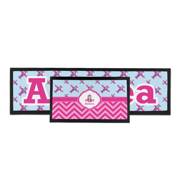 Airplane Theme - for Girls Bar Mat - Parent Main