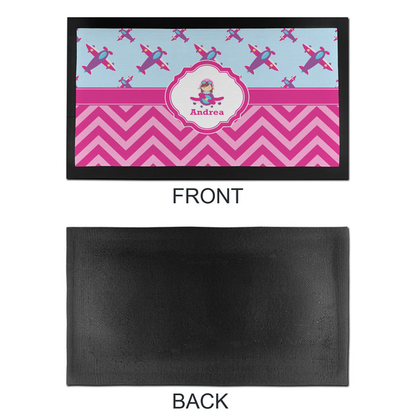 Airplane Theme - for Girls Bar Mat - Small - APPROVAL