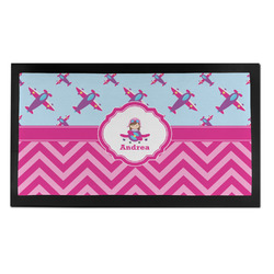 Airplane Theme - for Girls Bar Mat - Small (Personalized)