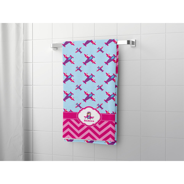 Airplane Theme - for Girls Bath Towel - LIFESTYLE