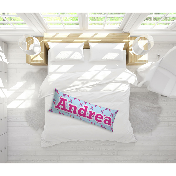 Airplane Theme - for Girls Body Pillow - LIFESTYLE