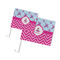 Airplane Theme - for Girls Car Flags - PARENT MAIN (both sizes)