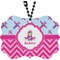 Airplane Theme - for Girls Car Ornament (Front)